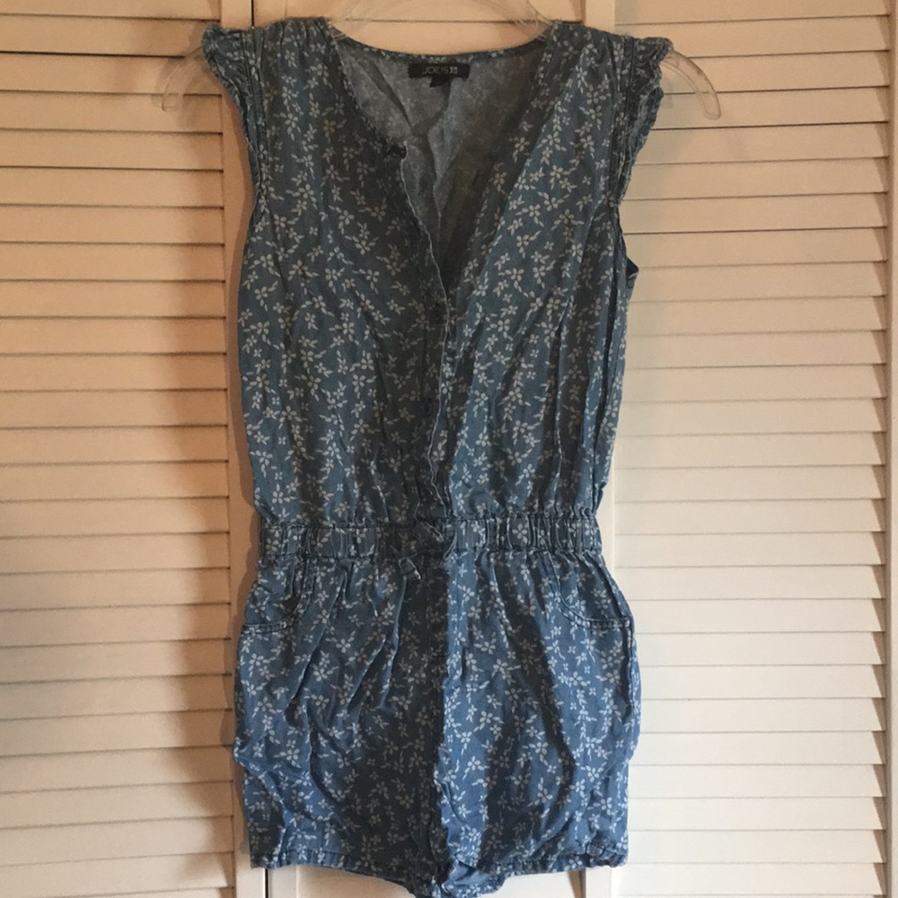 Chambray Romper